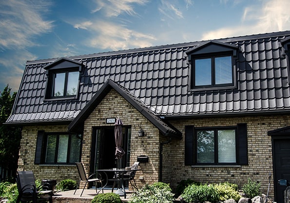 Metal Roof - Bravo Profile, Slate Gray Colour